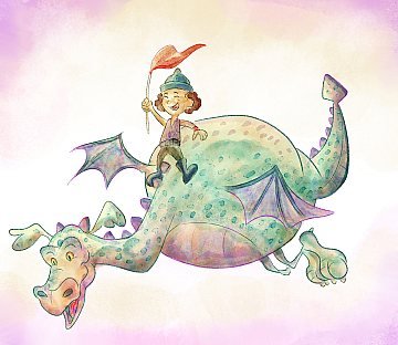 The boy and the dragon