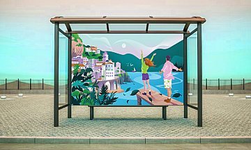 Tourist illustration