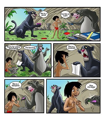 Mogli comic page