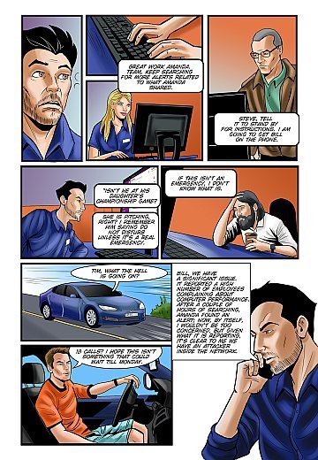 Business comic Stellar Cyber