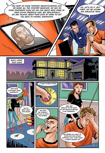 Business comic Stellar Cyber