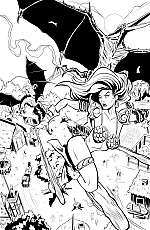 Red Sonja and the Warlock